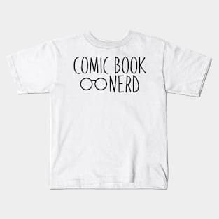 Comic Book Nerd Kids T-Shirt